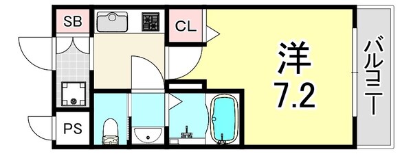 AILE武庫之荘westの物件間取画像